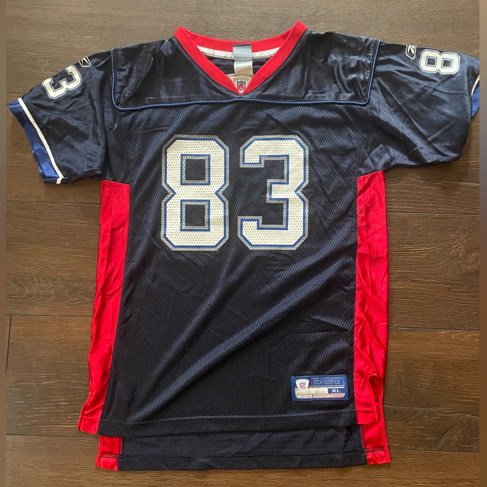 Buffalo Bills NFL Reebok #83 Lee Evans Jersey